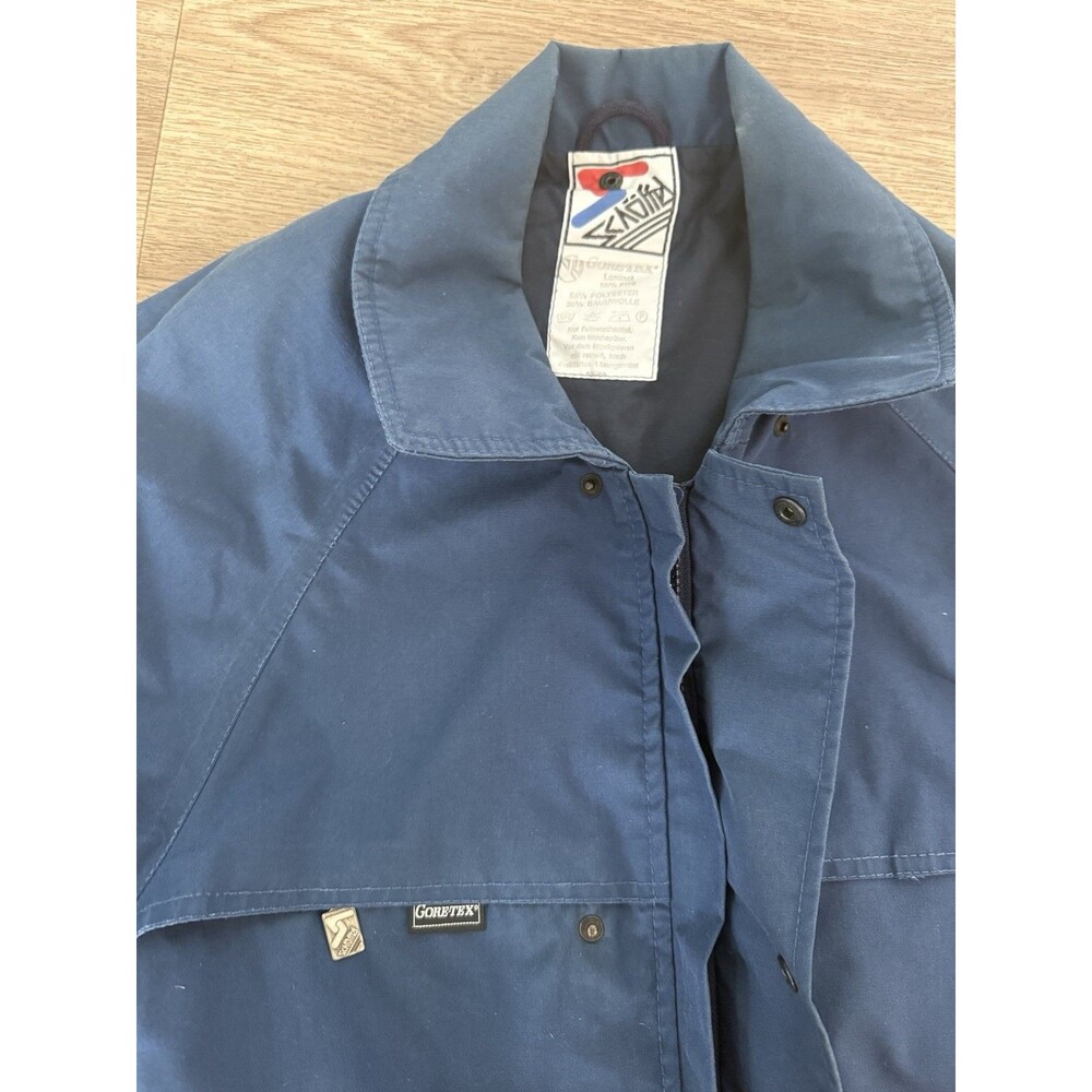 Schoffel Vintage 80s Ski Jacket Navy Mens Goretex 48/XL